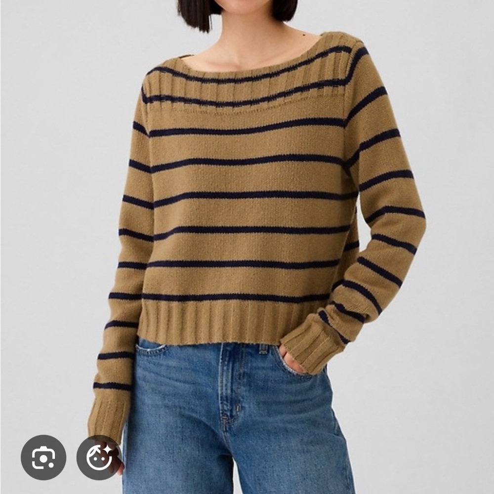 GAP Cash Soft Boatneck Sweater